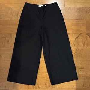 Vince Wide Leg Linen Dress Pants